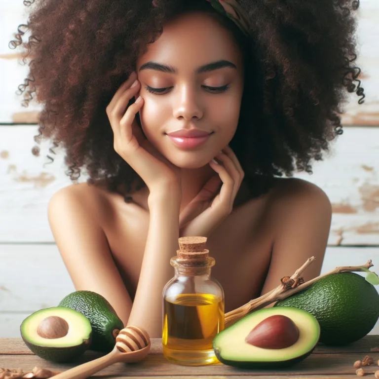 Los Beneficios del Aceite de Aguacate y Sándalo para el Cabello Afro