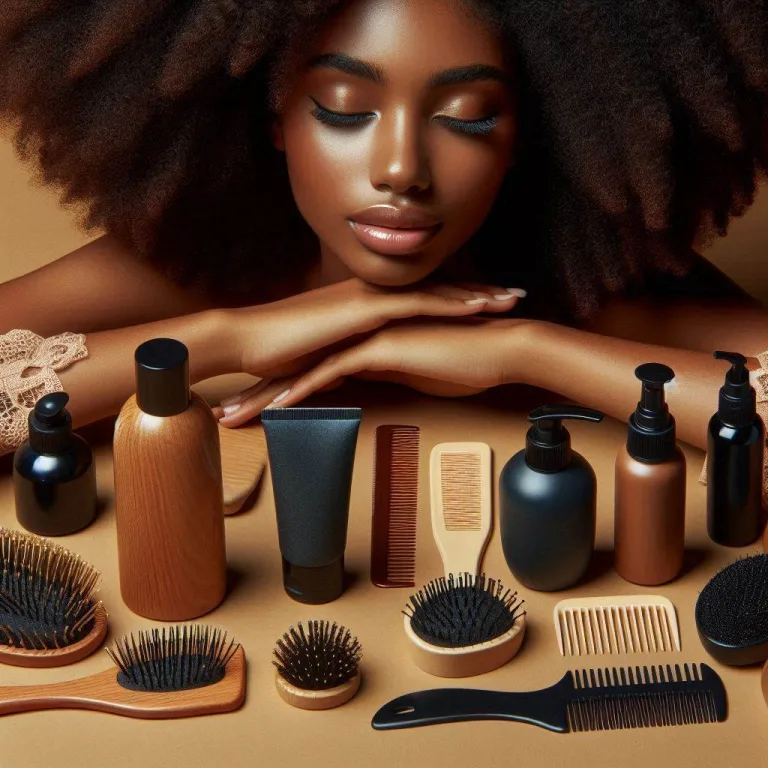 productos para el cuidado de pelo afro o rizado